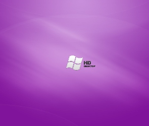 Tapeta, Windows HD, Fioletowa