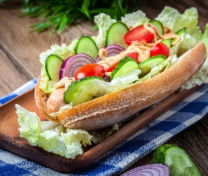 Hot dog, Bułka