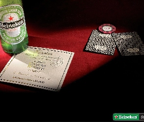 Casino Royale, Wizytówki, Piwo, Heineken