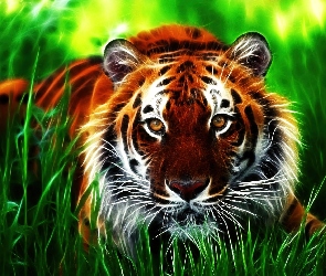 Tygrys, Przyczajony