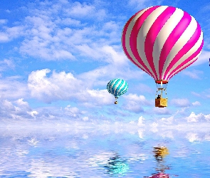 Balony, Chmury