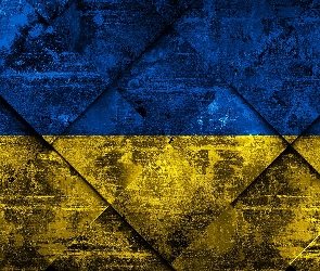 Ukraina, Grafika, Flaga