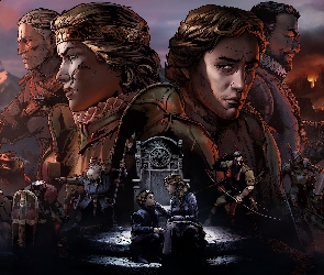 Meve z Lyrii, Geralt z Rivii, Wojna Krwi Wiedźmińskie opowieści, Gra, Thronebreaker The Witcher Tales, Postacie