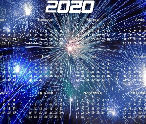 2020, Kalendarz