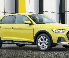 Żółte, Bok, Audi A1 Citycarver