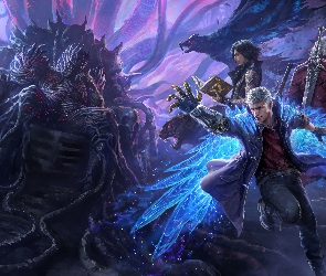 Devil May Cry 5, Nero, Dante, Postacie, Gra