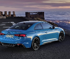 Niebieskie, Morze, Coupe, Audi RS5