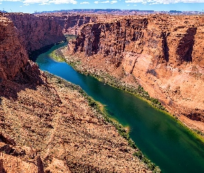 Stany Zjednoczone, Arizona, Park Narodowy Wielkiego Kanionu, Rzeka Kolorado, Kanion, Skały