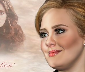 Adele, Grafika, Piosenkarka