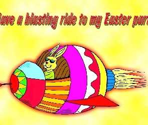 odlotowe jajko, Wielkanoc
