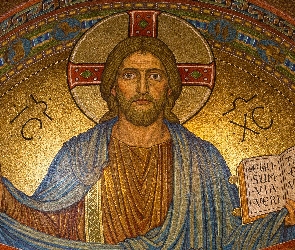Jezus Chrystus, Mozaika