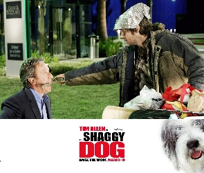 The Shaggy Dog, pies, bezdomny, kij, Tim Allen