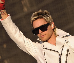 Kurtka, Okulary, Jared Leto, Mężczyzna, Aktor, Piosenkarz