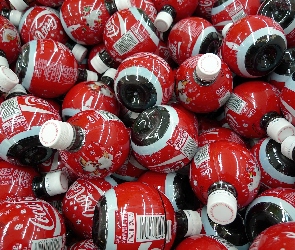 Butelki, Coca Coli, Okrągłe