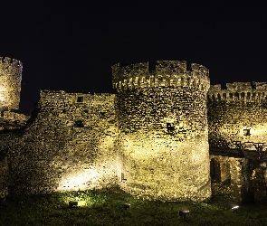 Fortyfikacje, Twierdza, Serbia, Wieże, Belgrad, Kalemegdan