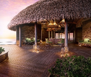 Wakacje, Dom, Malediwy, The Nautilus Maldives, Wyspa Thinadhoo, Hotel