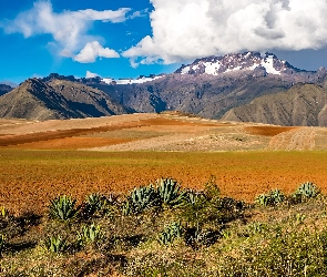 Boliwia, Góra, Granica, Region Cuzco, Peru