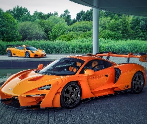 2020, McLaren Senna LM, Dwa, Pomarańczowe