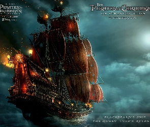 Piraci z Karaibów, Czarnobrodego, Statek