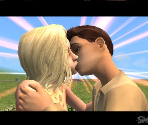 Pocałunek, Miłość, The Sims 2