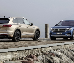 2019, Volkswageny Touareg, Dwa, Samochody