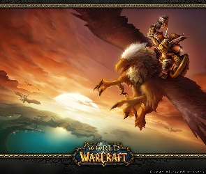 World Of Warcraft, orzeł, postać, fantasy