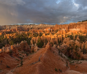 Skały, Park Narodowy Bryce Canyon, Stany Zjednoczone, Utah