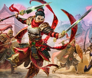 Mulan, Bitwa, Gra, Smite