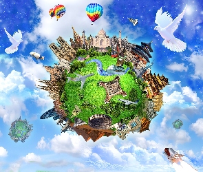 Ziemia, Planeta, Niebo
