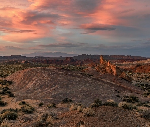 Skały, Stany Zjednoczone, Dolina Ognia, Nevada, Park stanowy Valley of Fire