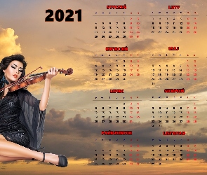 Kalendarz, 2021