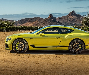 Żółty, 2021, Bentley Continental GT