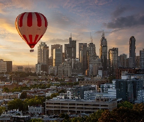 Balon, Australia, Melbourne, Wieżowce
