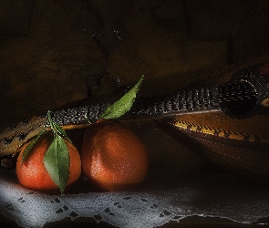 Pomarańcze, Dwie, Kompozycja, Mandolina