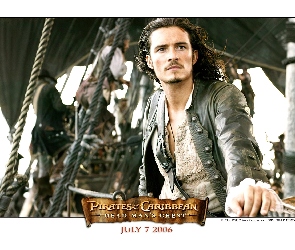 liny, statek, piraci_z_karaibow_2, Orlando Bloom