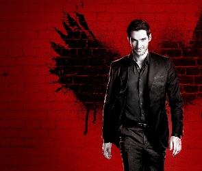 Lucyfer, Tom Ellis, Serial, Aktor, Lucyfer Morningstar, Lucifer, Skrzydła, Postać