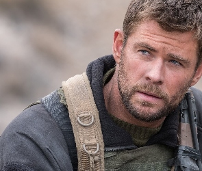 Postać, Chris Hemsworth, Dwunastu odważnych, Kapitan Mitch Nelson, Aktor, Film, 12 Strong
