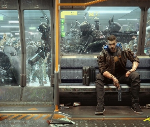 Metro, Postacie, Gra, Cyberpunk 2077