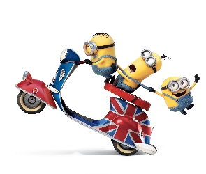 Film animowany, Skuter, Minionki