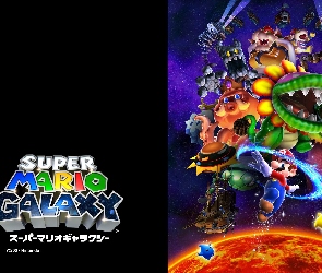 Super Mario Galaxy, Postacie, Gra