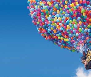 Up, Balony, Odlot