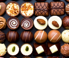 Pralinki, Czekoladki, Różne