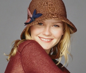 Kapelusz, Kirsten Dunst