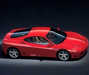 Ferrari, F360, Czerwone
