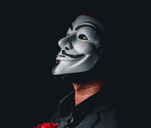 Maska, Człowiek, Anonymous