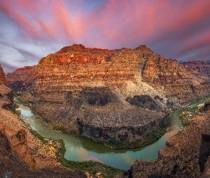 Wielki Kanion Kolorado, Stany Zjednoczone, Rzeka Kolorado, Grand Canyon, Park Narodowy Wielkiego Kanionu
