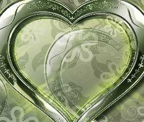 Zielone, Serce, Duże
