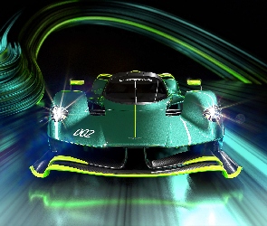 Aston Martin Valkyrie, 3D