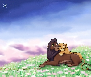 The Lion King, Król Lew 2, Kovu, Kiara