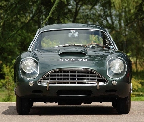 Przód, Grill, Aston Martin DB4